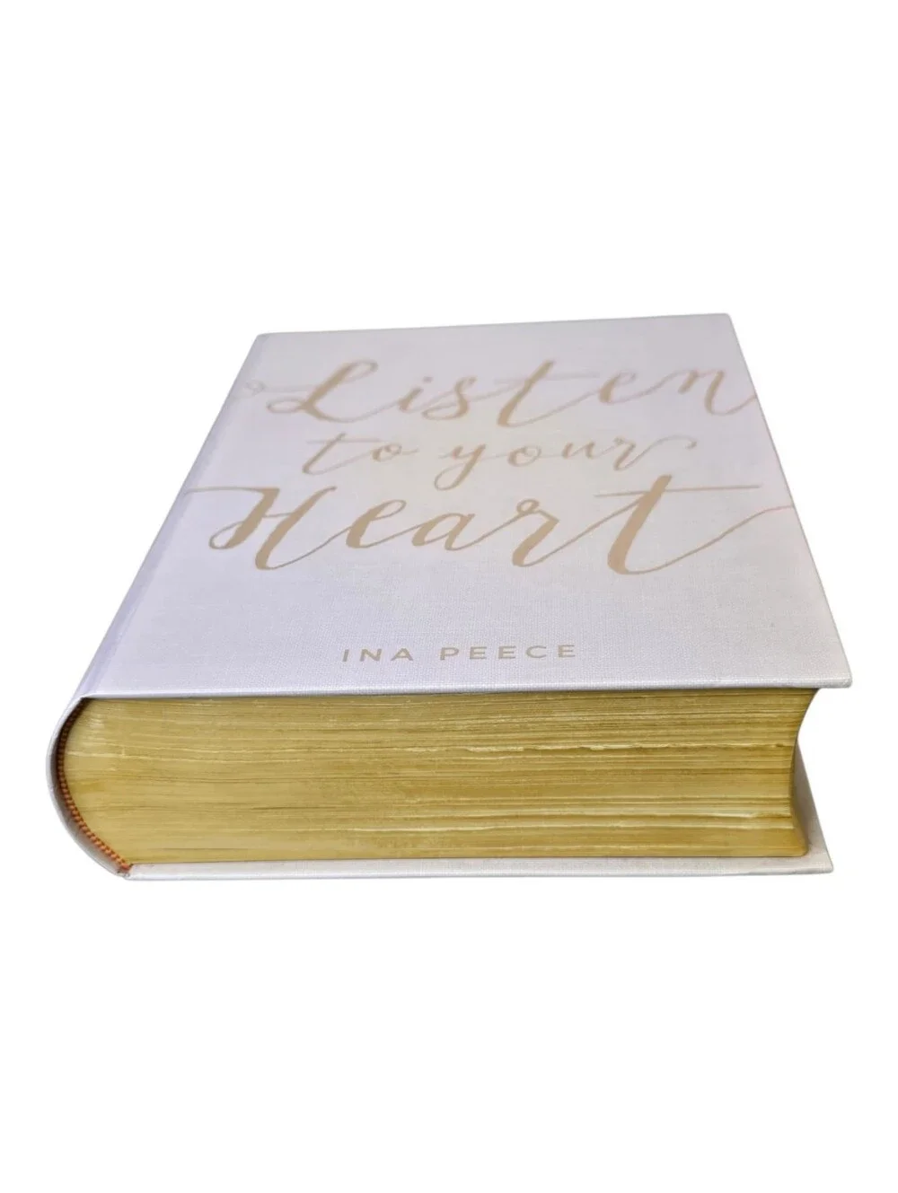Molly & Rex 'Listen to Your Heart' Decorative Faux Hardcover Storage Book Box